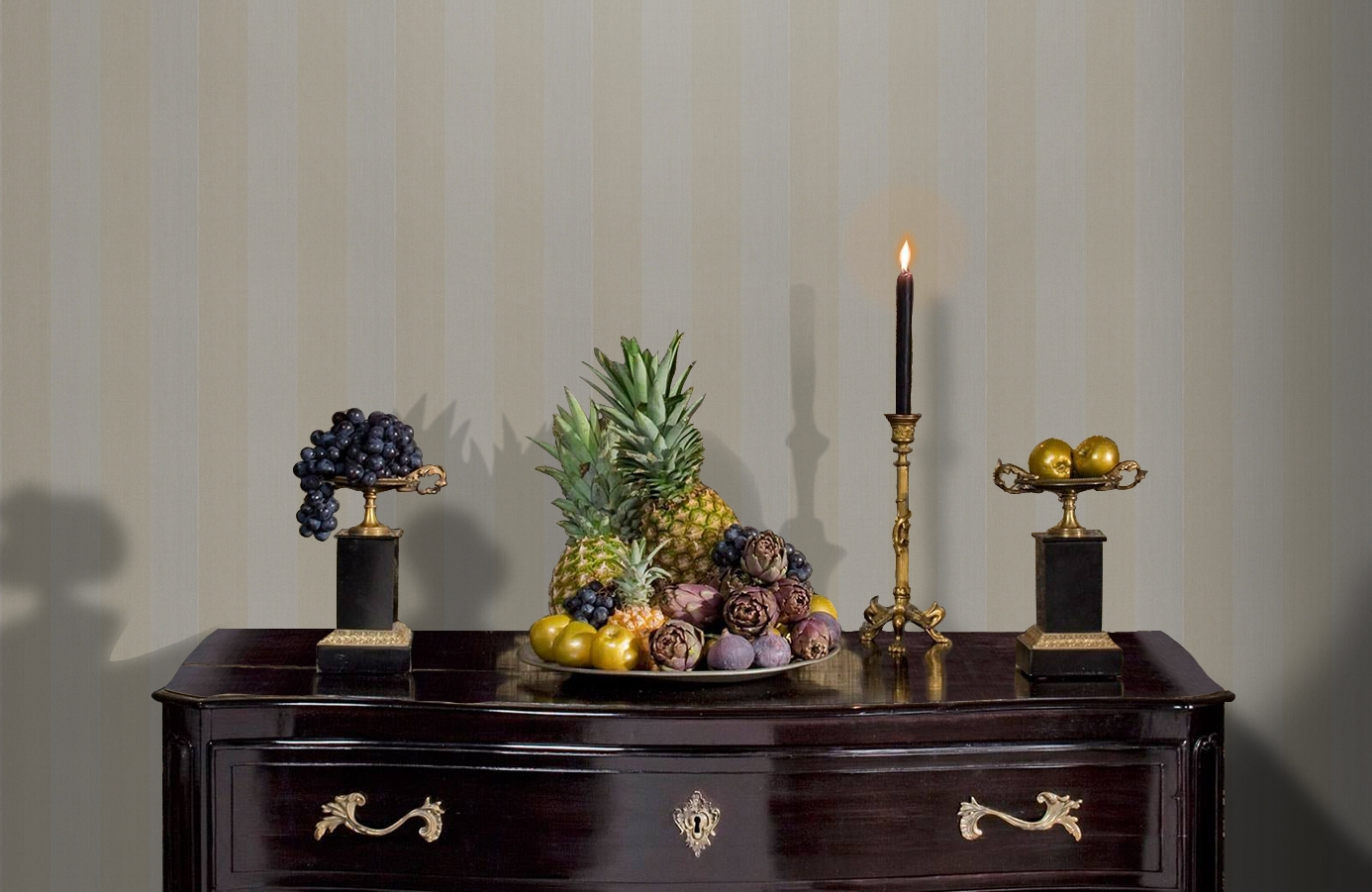 Обои 2907-48 фото в интерьере гостиной