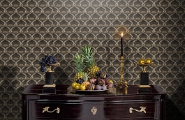 Обои 300079 фото в интерьере гостиной превью