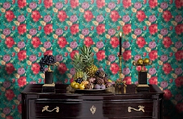 Обои 300109 фото в интерьере гостиной превью