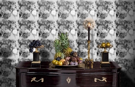 Обои 300131 фото в интерьере гостиной превью