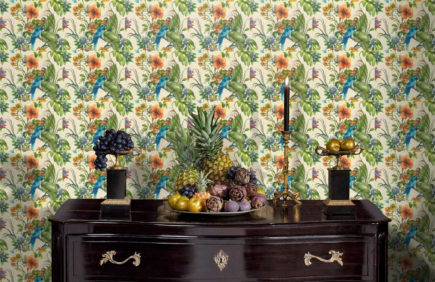 Обои 30015-1 фото в интерьере гостиной