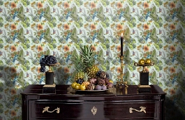 Обои 30015-2 фото в интерьере гостиной превью