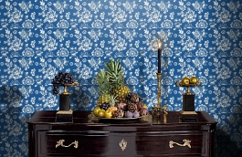 Обои 30272-1 фото в интерьере гостиной превью