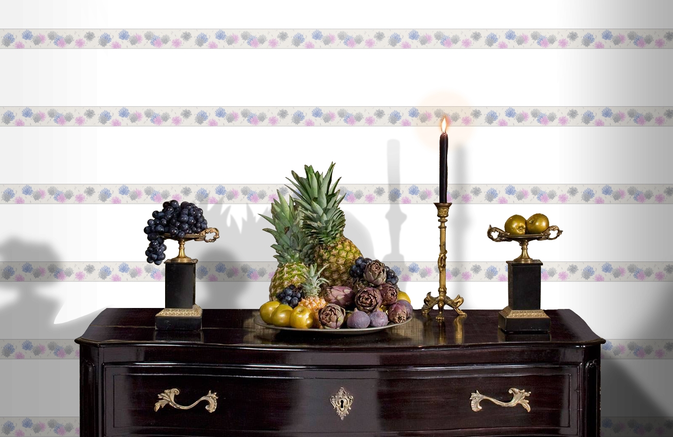 Обои 30409-4 фото в интерьере гостиной