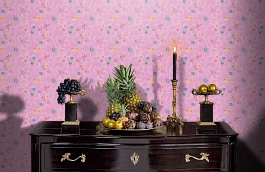 Обои 30460-2 фото в интерьере гостиной превью