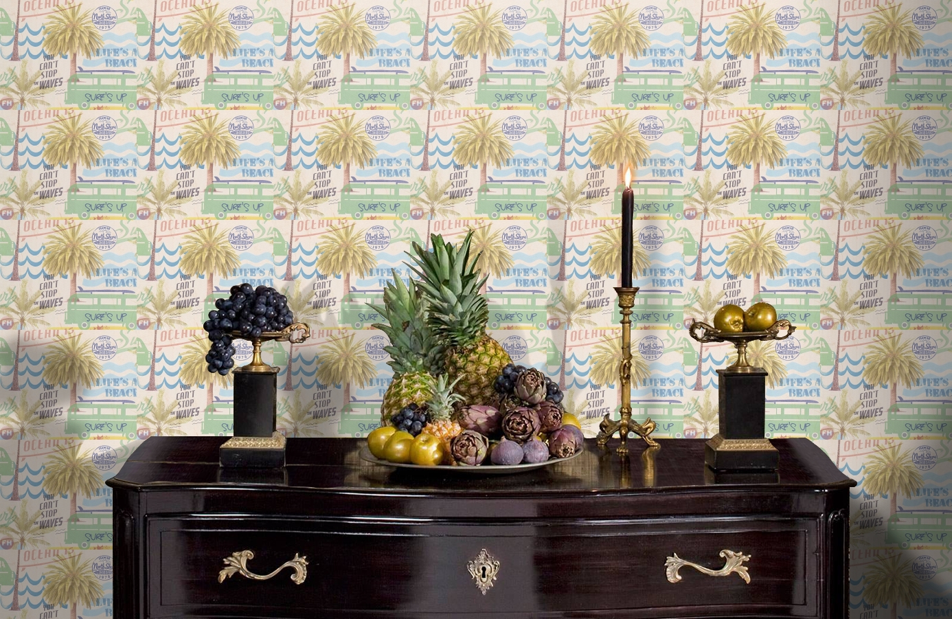 Обои 30469-1 фото в интерьере гостиной