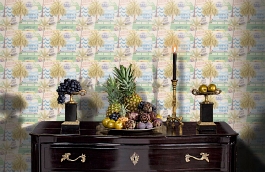 Обои 30469-1 фото в интерьере гостиной превью