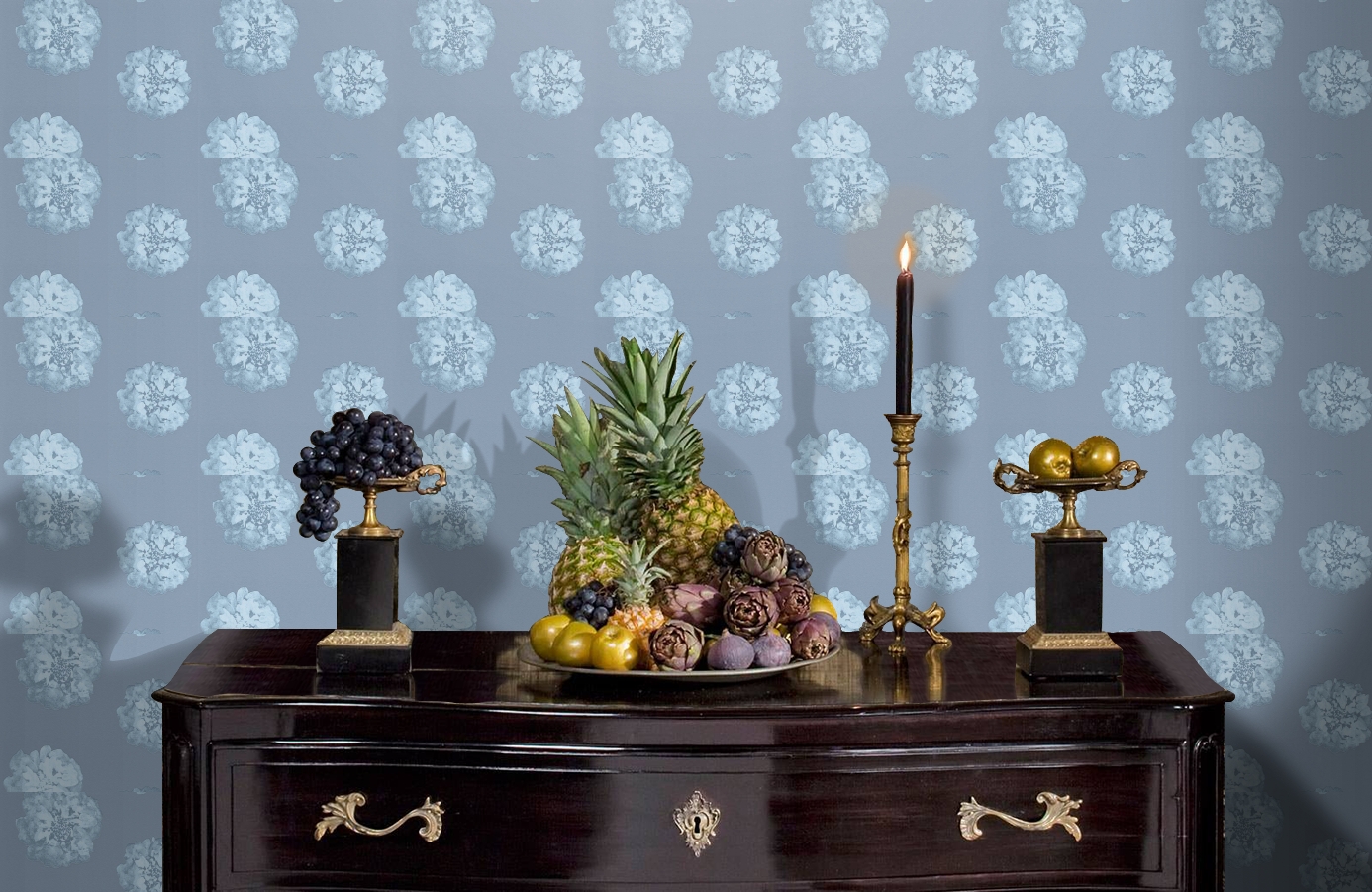 Обои 32454-1 фото в интерьере гостиной Обои 32454-1 фото в интерьере гостиной