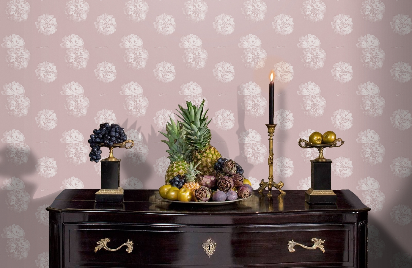 Обои 32454-2 фото в интерьере гостиной Обои 32454-2 фото в интерьере гостиной