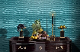 Обои 32720-4 фото в интерьере гостиной превью