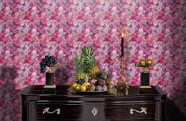 Обои 32722-1 фото в интерьере гостиной превью