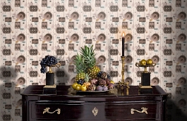 Обои 32731-2 фото в интерьере гостиной превью