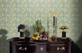 Обои 33869-1 фото в интерьере гостиной превью