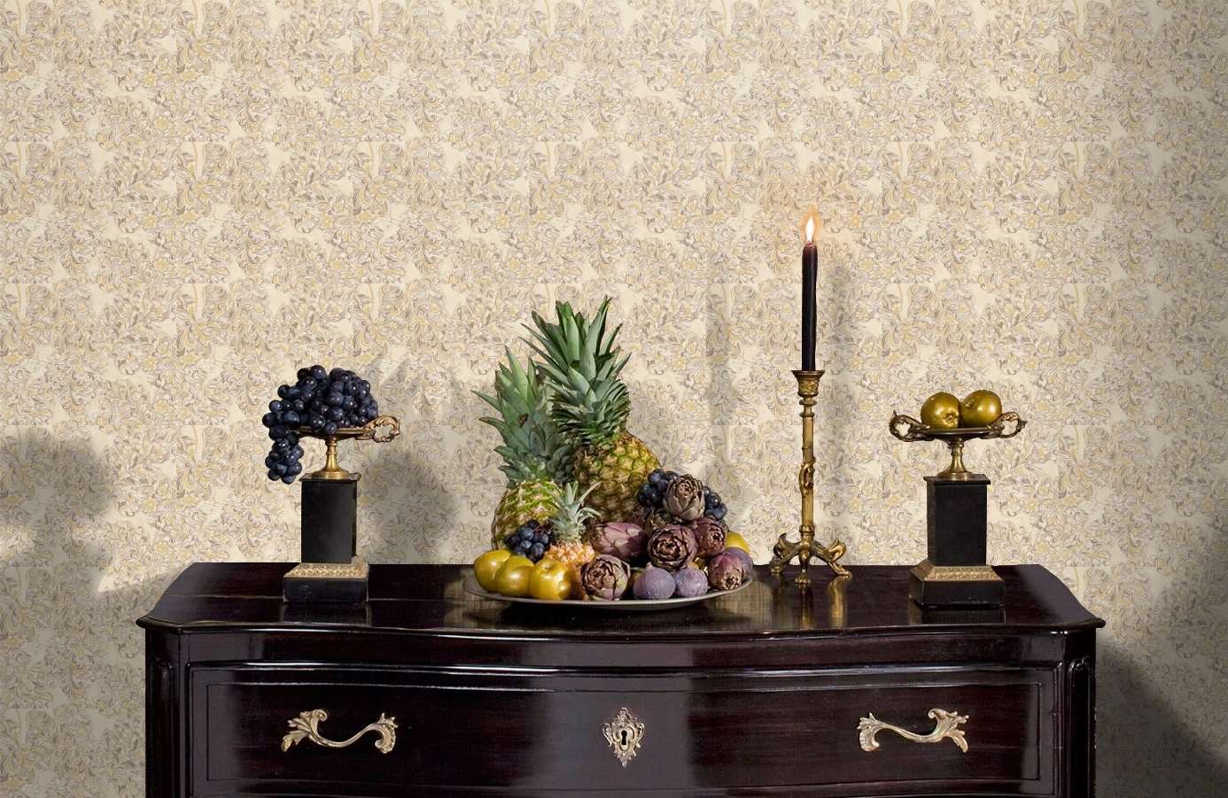 Обои 33869-2 фото в интерьере гостиной Обои 33869-2 фото в интерьере гостиной