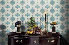 Обои 33928-1 фото в интерьере гостиной превью