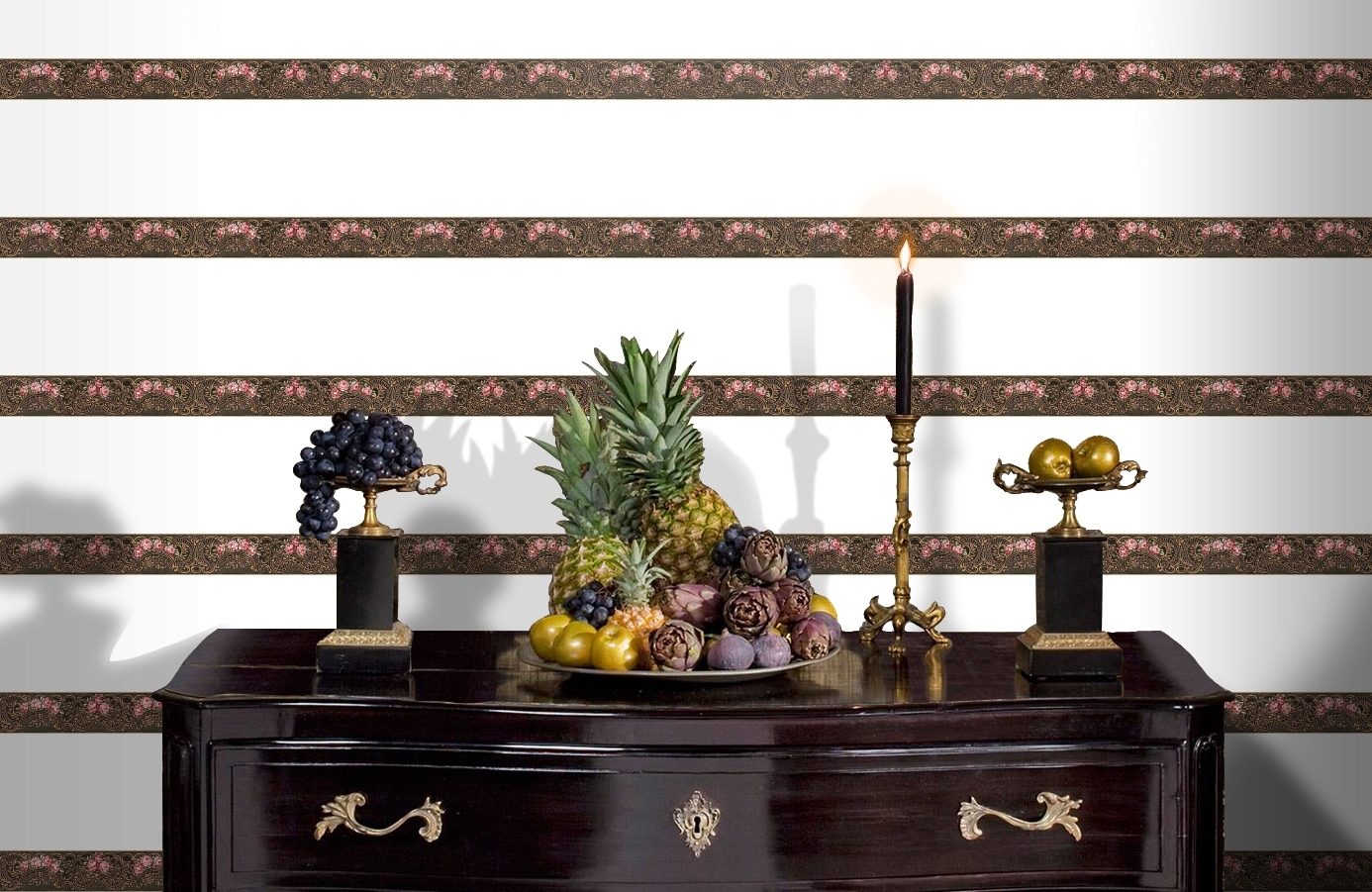 Обои 34074-1 фото в интерьере гостиной Обои 34074-1 фото в интерьере гостиной