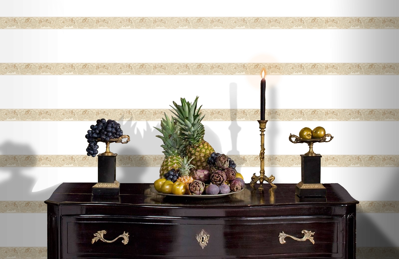 Обои 34074-4 фото в интерьере гостиной Обои 34074-4 фото в интерьере гостиной