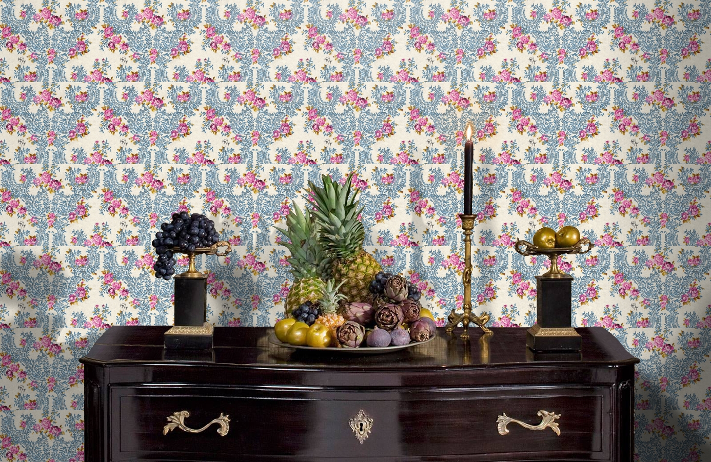 Обои 34075-3 фото в интерьере гостиной Обои 34075-3 фото в интерьере гостиной