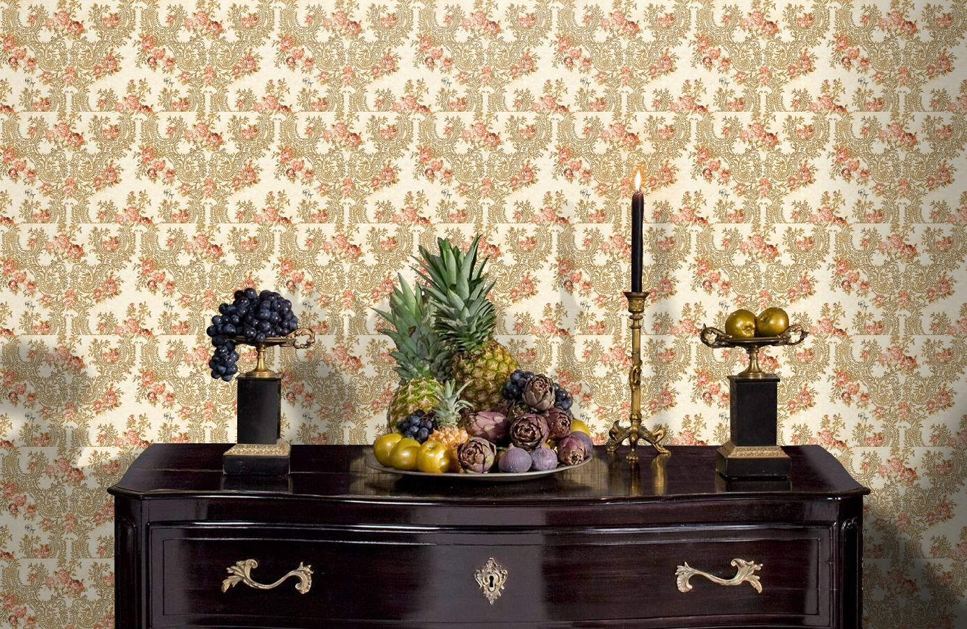 Обои 34075-5 фото в интерьере гостиной Обои 34075-5 фото в интерьере гостиной