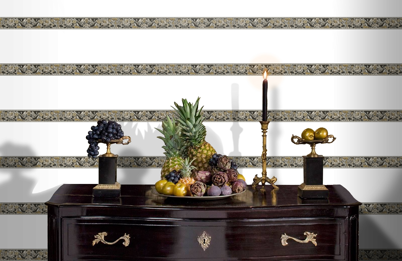 Обои 34078-2 фото в интерьере гостиной Обои 34078-2 фото в интерьере гостиной