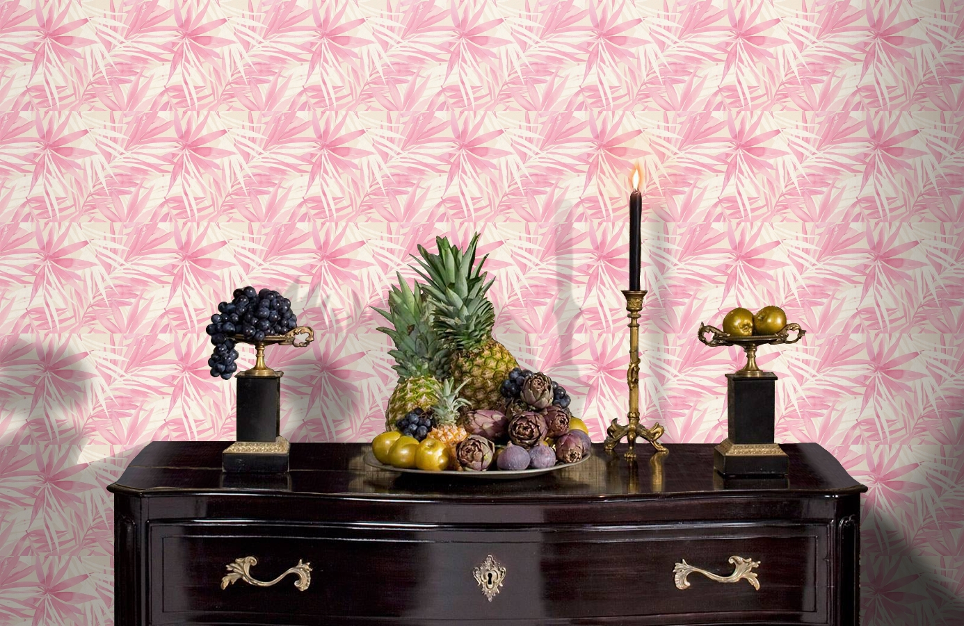 Обои 34125-3 фото в интерьере гостиной