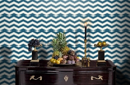 Обои 34242-4 фото в интерьере гостиной превью