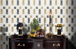 Обои 35997-1 фото в интерьере гостиной превью