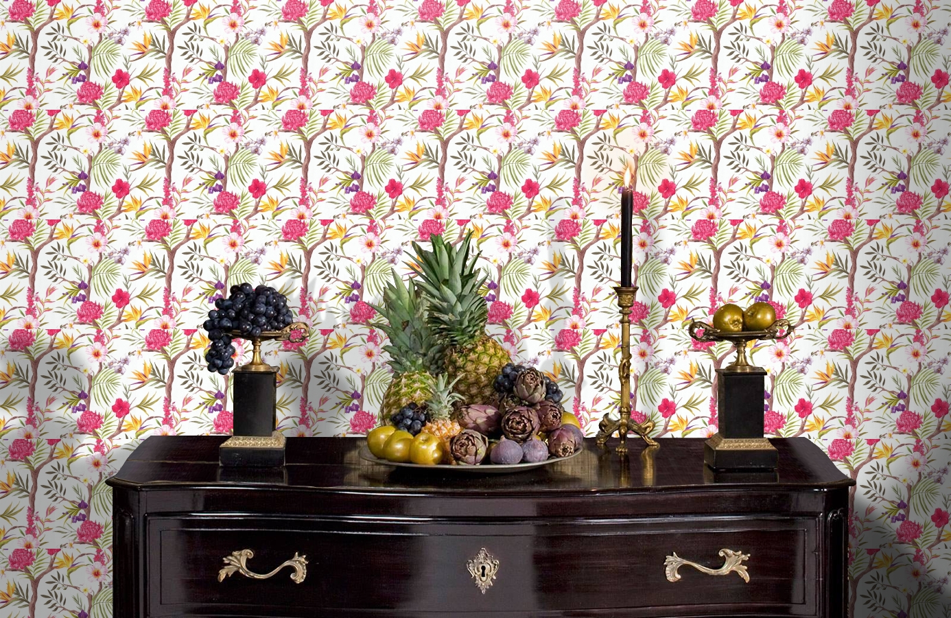 Обои 36202-1 фото в интерьере гостиной