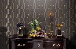 Обои 36314-2 фото в интерьере гостиной превью