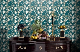 Обои 36498-4 фото в интерьере гостиной превью