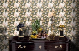 Обои 36717-1 фото в интерьере гостиной превью