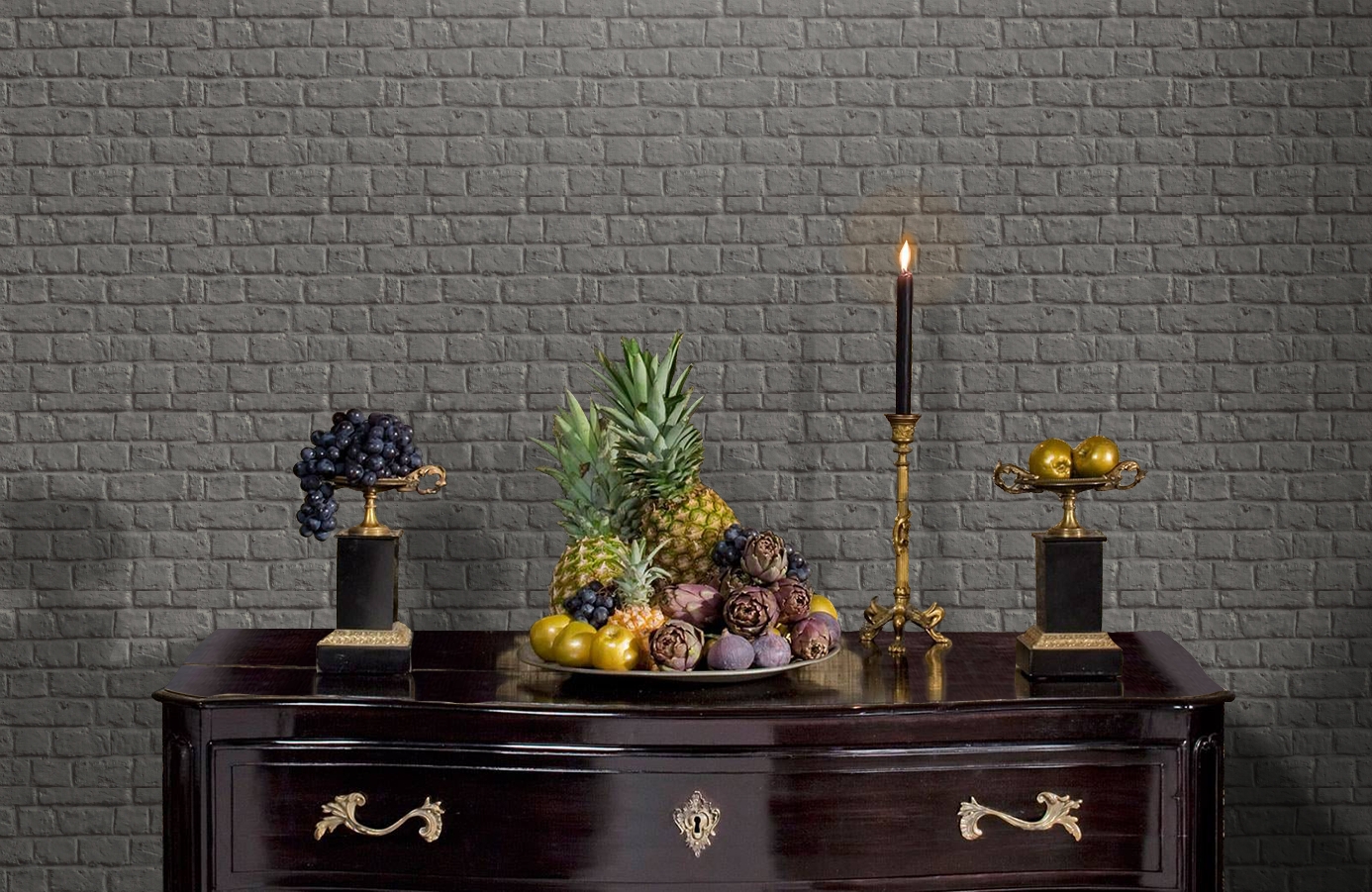 Обои 36912-1 фото в интерьере гостиной