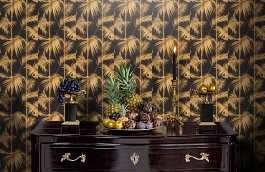 Обои 36919-5 фото в интерьере гостиной превью