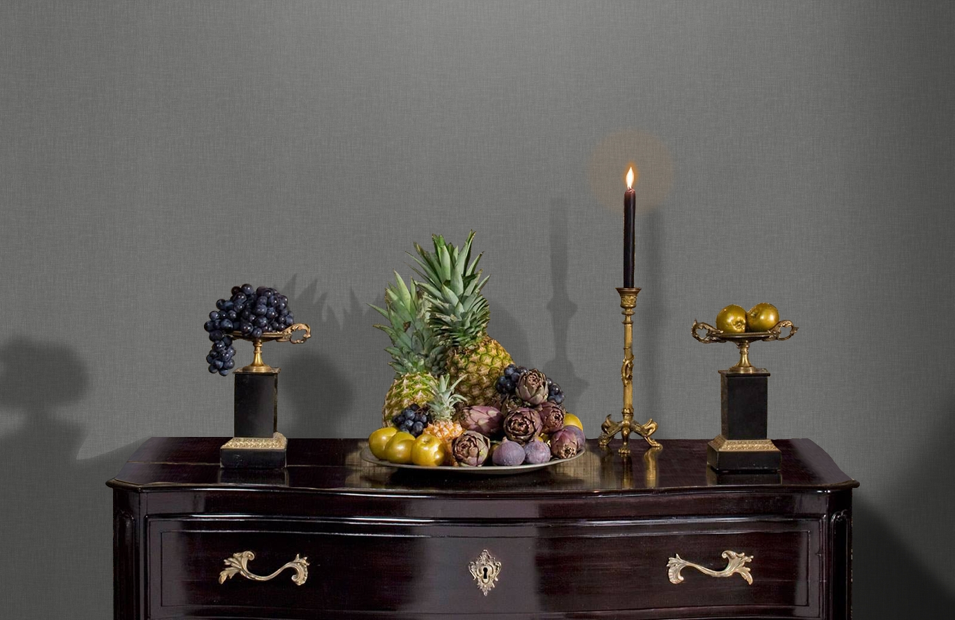 Обои 36922-3 фото в интерьере гостиной