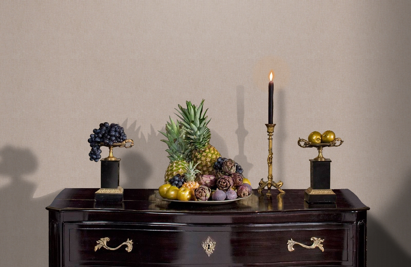 Обои 36922-4 фото в интерьере гостиной