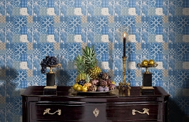 Обои 36923-1 фото в интерьере гостиной превью