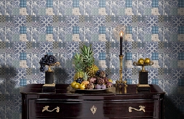 Обои 36923-2 фото в интерьере гостиной превью