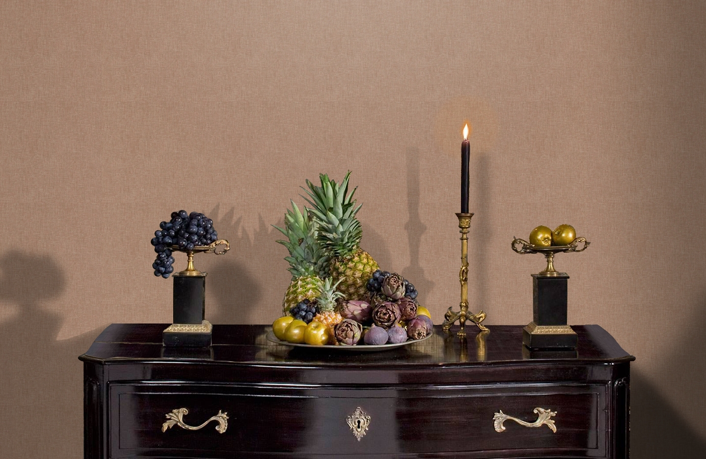 Обои 36925-1 фото в интерьере гостиной