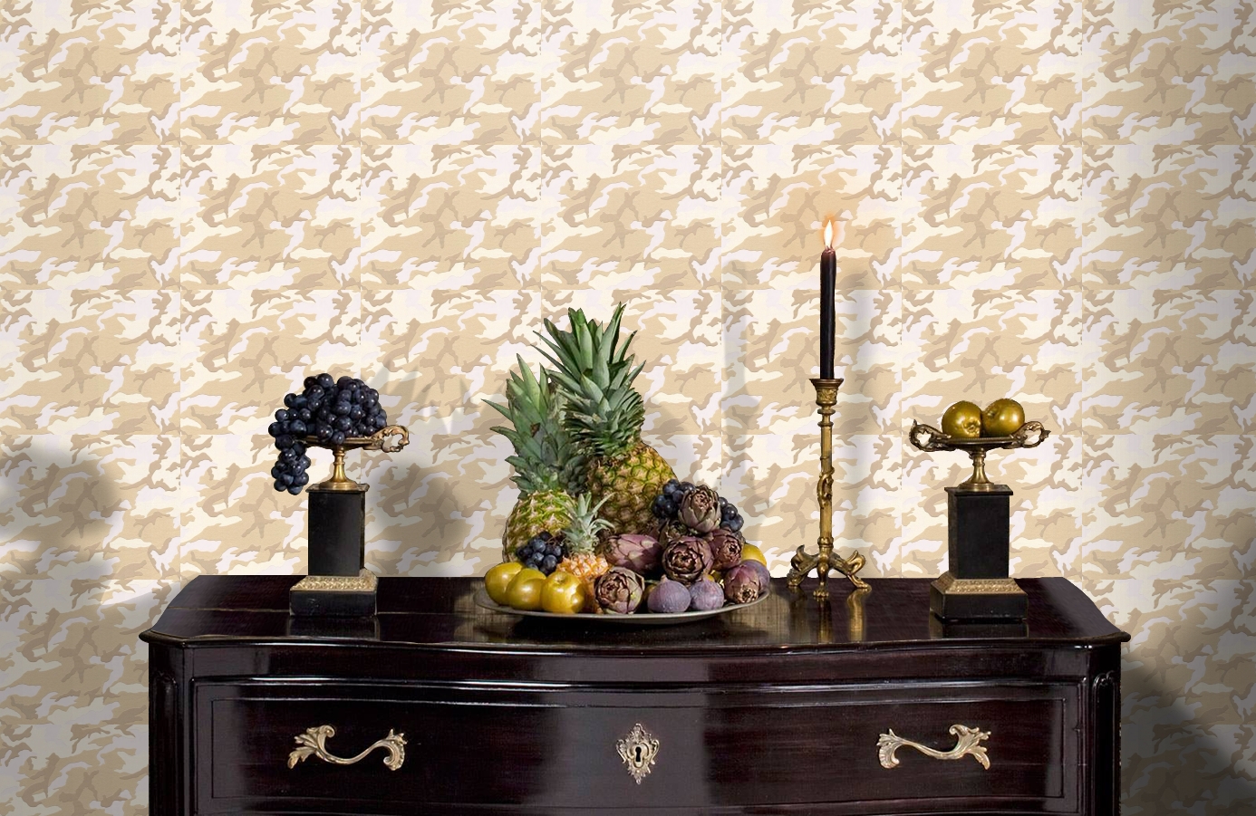 Обои 3694-20 фото в интерьере гостиной