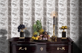 Обои 36986-3 фото в интерьере гостиной превью