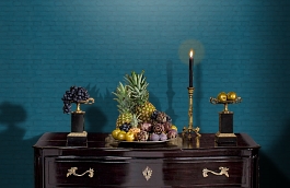 Обои 37414-4 фото в интерьере гостиной превью