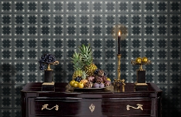 Обои 37845-2 фото в интерьере гостиной превью