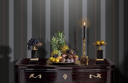 Обои 37848-1 фото в интерьере гостиной превью