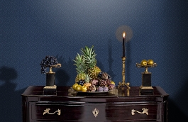 Обои 37856-6 фото в интерьере гостиной превью