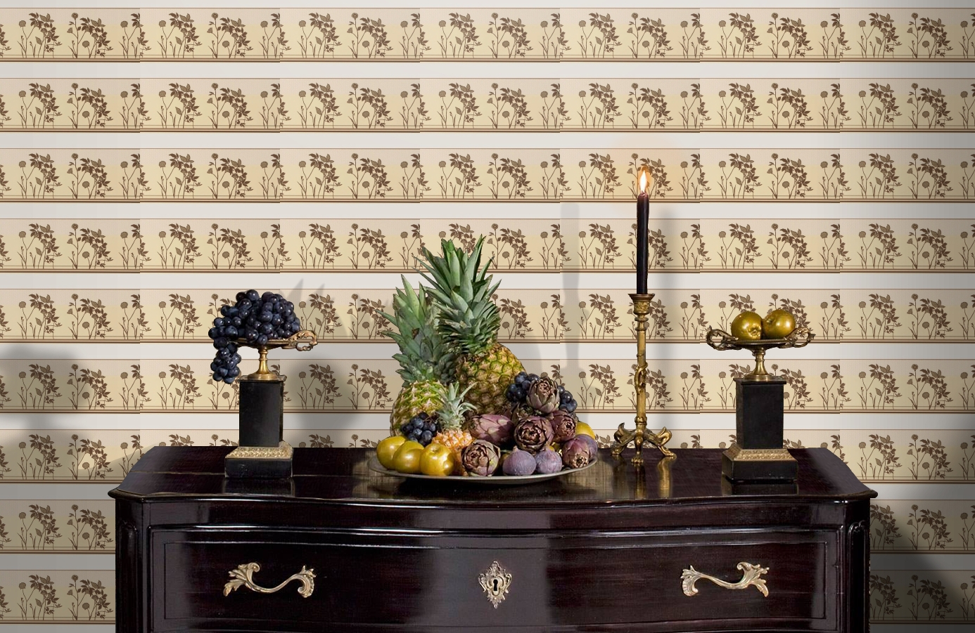 Обои 5270-28 фото в интерьере гостиной