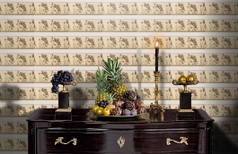 Обои 5270-28 фото в интерьере гостиной превью