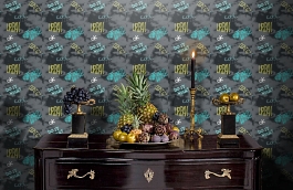 Обои 534105 фото в интерьере гостиной превью