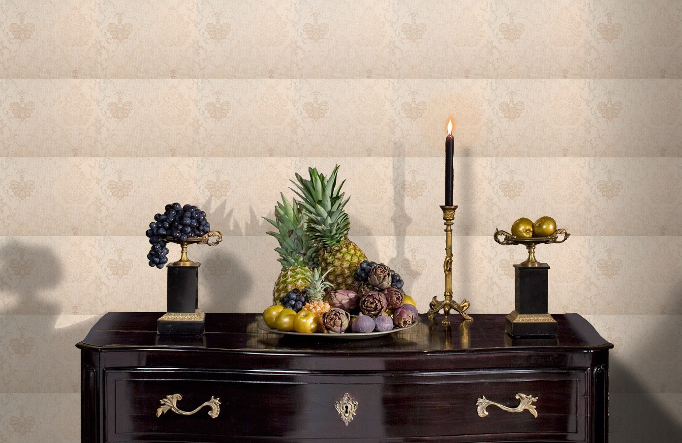 Обои 5380-17 фото в интерьере гостиной