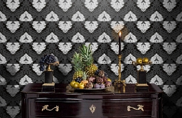 Обои 554314 фото в интерьере гостиной превью