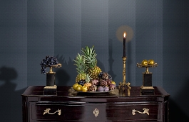 Обои 8737-50 фото в интерьере гостиной превью